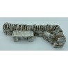 Mur de Gordes TGM + banc - Décor pour Santons de Provence - LADV