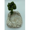Restanque PM + arbre PM - Décor de crèche Provençale - LADV