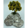 Rocher + escalier GM + arbre GM - Décor de crèche Provençale - LADV