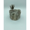 Ruine ronde GM + thym - Décor pour Santons de Provence - LADV