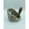 Ruine ronde GM + thym - Décor pour Santons de Provence - LADV