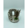 Ruine ronde GM + thym - Décor pour Santons de Provence - LADV