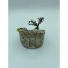 Ruine ronde PM + thym - Décor pour Santons de Provence - LADV