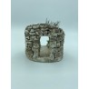 Ruine ronde PM + thym - Décor pour Santons de Provence - LADV