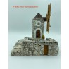 Socle de moulin GM - Décor de crèche Provençale - LADV