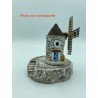 Socle de moulin d'Allauch rond PM - Décor de crèche Provençale - LADV