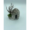 Borie ronde TGM + thym - Décor pour Santons de Provence - LADV