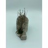 Borie ronde TGM + mur de Gordes TGM + thym - Décor pour crèche provençale - LADV