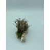 Borie ronde GM + mur de Gordes GM + thym - Décor pour crèche provençale - LADV