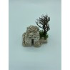 Borie carrée PM + thym - Décor pour Santons de Provence - LADV