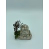 Borie carrée PM + thym - Décor pour Santons de Provence - LADV