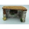 Étable sans socle biais GM - Décor de crèche de Noël - LADV