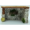 Étable sans socle biais GM - Décor de crèche de Noël - LADV