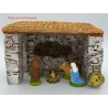 Étable sans socle voute GM - Décor de crèche de Noël - LADV