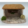 Étable PM - Décor de crèche de Noël - LADV