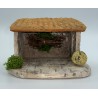 Étable PM - Décor de crèche de Noël - LADV