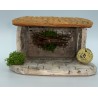Étable PM - Décor de crèche de Noël - LADV