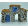 Maison 3 toits + voûte PM - Décor pour Santons de Provence