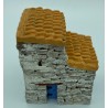 Maison 2 toits + escaliers PM - Décor pour Santons de Provence