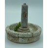 Fontaine de place GM - Décor de crèche Provençale - LADV