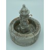 Fontaine de St Zacharie pilier épais - Décor de crèche Provençale - LADV