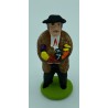 Homme aux fruits - Santon pour crèche de Noël - LADV
