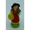 Femme aux choux - Santon pour crèche de Noël - LADV