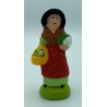 Femme aux choux - Santon pour crèche de Noël - LADV