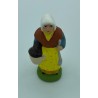 Femme aux limaçons - Santon pour crèche de Noël - LADV