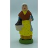 Femme aux limaçons - Santon pour crèche de Noël - LADV