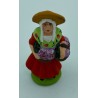 Femme à la lavande - Santon pour crèche de Noël - LADV