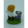 Apiculteur + ruche - Santon pour crèche de Noël - LADV
