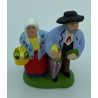 Couple - Santon pour crèche de Noël - LADV