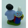 Couple - Santon pour crèche de Noël - LADV