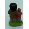 Aveugle + enfant - Santon pour crèche de Noël - LADV