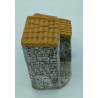 Maison 3 toits + socle PM - Décor pour Santons de Provence
