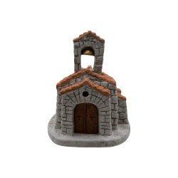 Église provençale - Décor pour crèche Provençale - LADV