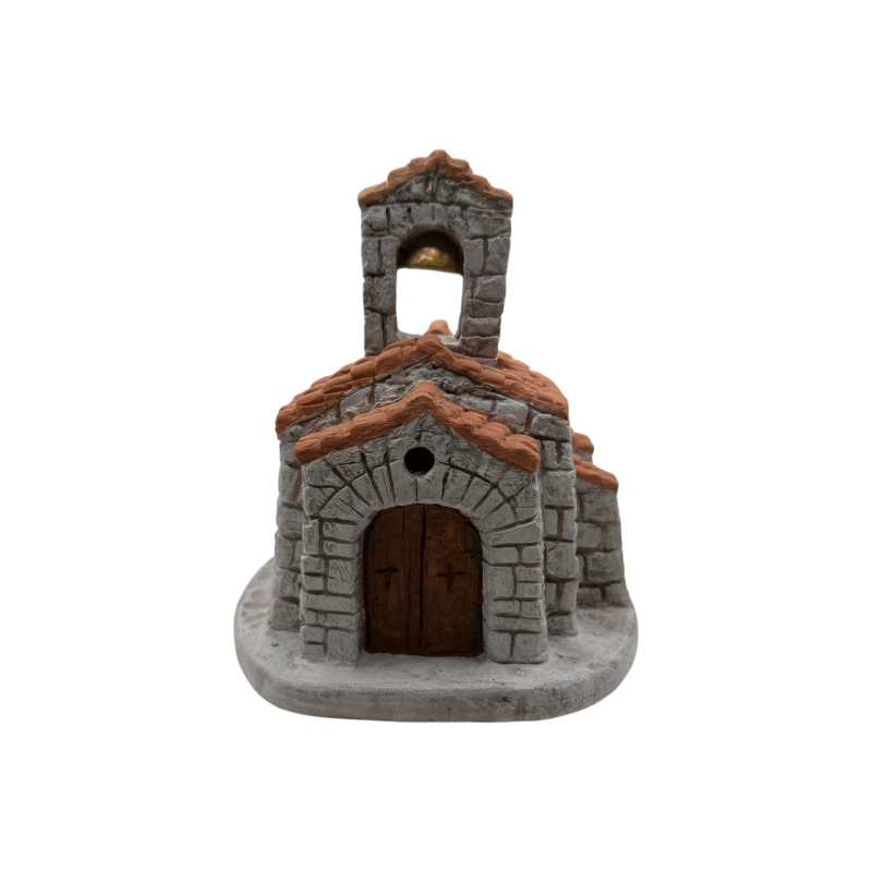 Église provençale - Décor pour crèche Provençale - LADV