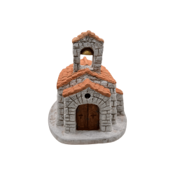 Église provençale - Décor pour crèche Provençale - LADV