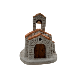 Église provençale - Décor pour crèche Provençale - LADV
