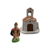 Église provençale - Décor pour crèche Provençale - LADV
