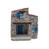 Maison + porche GM - Décor pour Santons de Provence