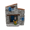 Maison + porche GM - Décor pour Santons de Provence