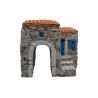 Maison 2 toits + escaliers GM - Décor pour Santons de Provence