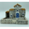 Ecole + cours PM - Décor de crèche de Provence - LADV