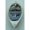 Barque de rivière GM - Décor pour crèche de Provence
