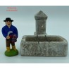 Fontaine de Tallard - Décor de crèche Provençale - LADV