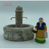 Fontaine de Roquevaire ovale GM - Décor de crèche Provençale - LADV