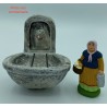 Fontaine de Lascours - Décor de crèche Provençale - LADV