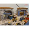 Boulangerie GM "Chez Mado" - Décor de crèche de Provence - LADV